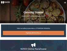 Tablet Screenshot of gemini-tresnjevka.com